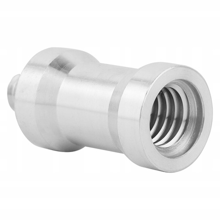 Adapter tuleja redukcja statywowa 3/8" na 1/4" aluminiowa do statywu lampy