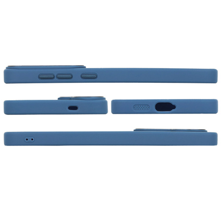 Folia do Samsung Galaxy S25 ochronna + MagSafe ETUI niebieskie TPU