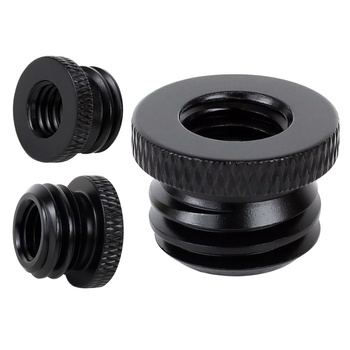 Adapter tuleja redukcja 3/8" na 5/8" statywowa czarna statyw lampy 12 mm