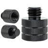 Adapter 3/8" żeński na M10 męski przejściówka aluminiowa do kamer statywów