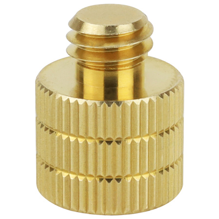 Adapter 1/4" żeński na 3/8" męski mosiądz przejściówka do kamer statywów