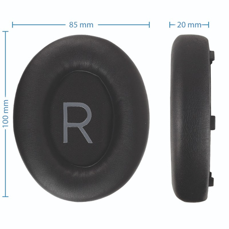 Nauszniki pady do Bose 700 NC700 ANC ekoskóra pianka memory L+R