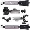 UCHWYT ZACISKOWY 360 do GoPro 1/4" kamer motocyklowy rowerowy IMADŁO 9‑38mm
