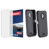 Szkło hybrydowe do HAMMER RANGER - 6" + ETUI silikonowe czarne TPU