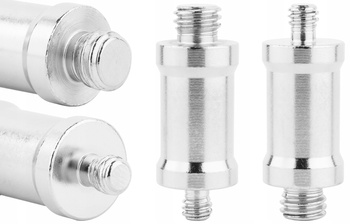 Adapter tuleja redukcja statywowa 3/8" do 1/4" stalowa do statywu 41 mm