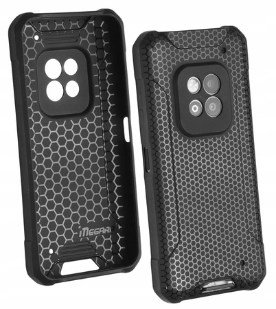 Szkło hybrydowe + etui ochronne MEGARA do HAMMER CONSTRUCTION 2 5G obudowa