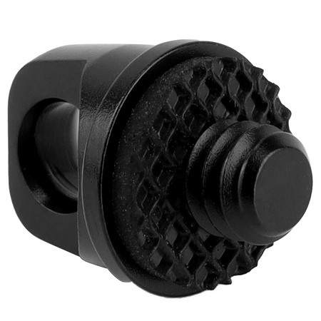 Śruba 1/4" z uszczelką uchem aluminiowa do paska smyczy linki foto-video