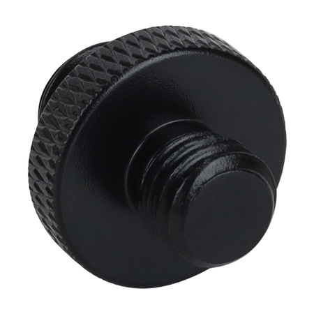 Adapter tuleja redukcja 3/8" na M8 statywowa czarna statyw lampy 18 mm