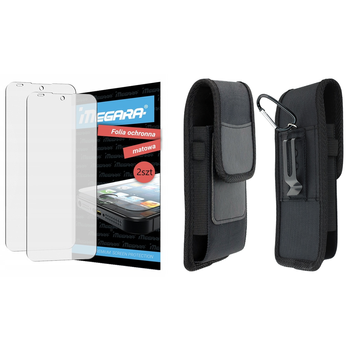 Folia ochronna do Hammer CONSTRUCTION 2 5G - 6.58" MATOWA + ETUI Futerał