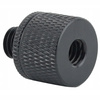 Adapter tuleja redukcja 1/4" na M8 statywowa aluminiowa czarna 20 mm