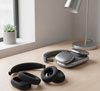ETUI SILIKONOWE APPLE AIRPODS MAX CZARNY KOMPLET OSŁON 3w1 OCHRANIACZE CASE