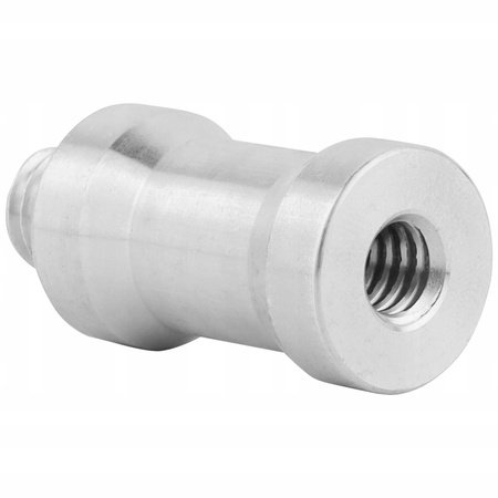 Adapter tuleja redukcja statywowa aluminiowa M8 męski na 1/4" żeński 32 mm
