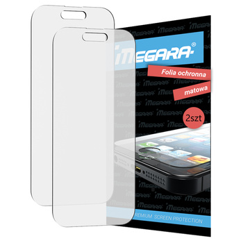 2x Folia do Apple iPhone 17 MATOWA ochronna Full Glue