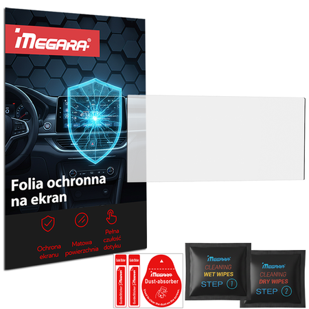 Folia do Volkswagen VW Golf 8 VIII 2021 - 2024 na radio 8.25" - MATOWA