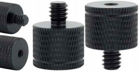 Adapter tuleja statywowa redukcja męski 1/4" na M4 żeński do statywu 20 mm