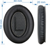 NAUSZNIKI PADY GĄBKI PODUSZKI DO BOSE QC45 QC35 I II QC25 QC15 QC2 AE2 TESA