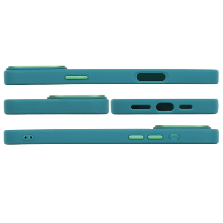 Folia do iPhone 16 Pro ochronna + MagSafe ETUI zielone TPU