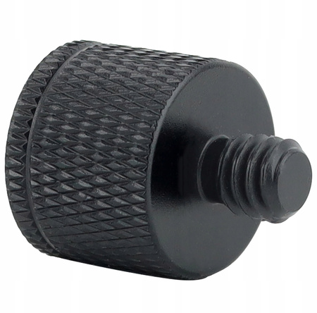 Adapter tuleja statywowa redukcja męski 1/4" na M4 żeński do statywu 20 mm