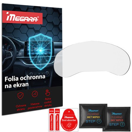 Folia do Mazda 3 2019 - 2024 na zegary - MATOWA