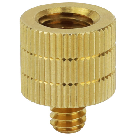Adapter 3/8" żeński na 1/4" męski przejściówka mosiądz do kamer statywów