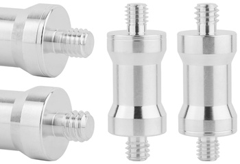 Adapter tuleja redukcja statywowa 1/4" na M6 aluminiowa do statywu 39 mm