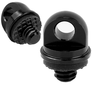 Śruba statywowa 1/4" z uszczelką uchem do paska smyczy linki aluminiowa