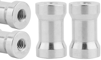 Adapter tuleja redukcja statywowa aluminiowa 1/4" na 1/4" 2x żeńskie 25 mm