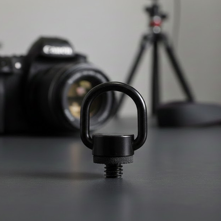 Śruba 1/4" z uchem D-ring do aparatów kamer pasków montażowa foto-video