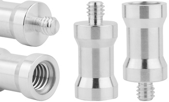 Adapter tuleja redukcja statywowa 3/8" na 1/4" aluminiowa do statywu lampy