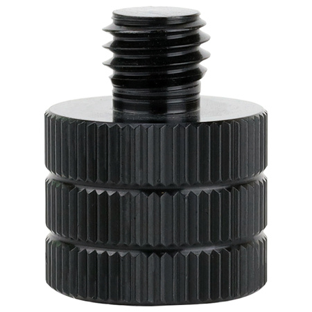 Adapter 3/8" żeński na M8 męski przejściówka aluminiowa do kamer statywów