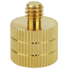 Adapter 3/8" żeński na 1/4" męski przejściówka mosiądz do kamer statywów