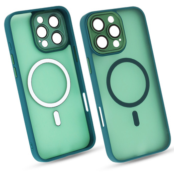 Etui do iPhone 16 Pro Max zielony mat MagSafe case plecki pokrowiec ochrona