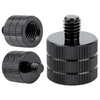 Adapter M10 żeński na M6 męski przejściówka aluminiowa do kamer statywów