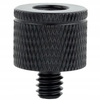 Adapter tuleja redukcja 1/4" na M8 statywowa czarna do statywu lampy 20 mm