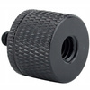 Adapter tuleja redukcja 1/4" na M4 statywowa aluminiowa czarna 20 mm
