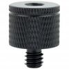 Adapter tuleja redukcja 1/4" na M6 statywowa czarna do statywu 20mm