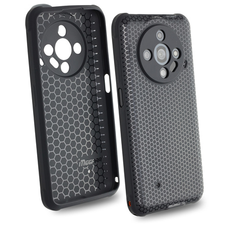 Etui do HAMMER IRON 6 - 6,56 silikonowe matowe z ochroną aparatu czarne TPU