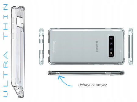 Etui do Samsung Galaxy S10 - 6.1" silikonowe z ochroną aparatu  MEGARA
