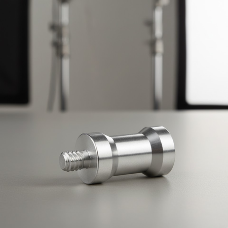 Adapter tuleja redukcja statywowa 1/4" na 3/8" aluminiowa do statywu lampy