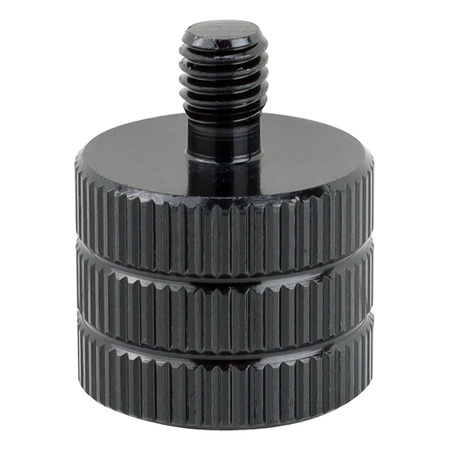 Adapter 1/4" żeński na M5 męski przejściówka aluminiowa do kamer statywów