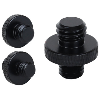 Adapter tuleja redukcja 3/8" na M8 statywowa czarna statyw lampy 18 mm