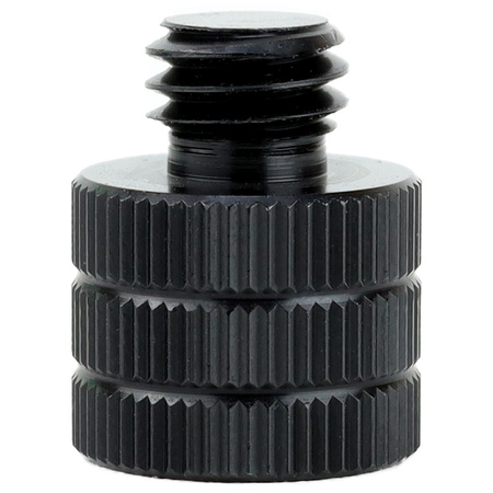 Adapter M12 żeński na 3/8" męski przejściówka aluminiowa do kamer statywów