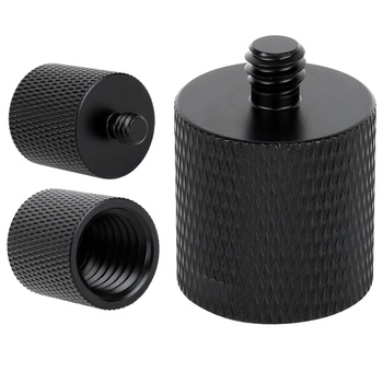 Adapter tuleja redukcja 5/8" na 1/4" statywowa czarna statyw lampy 21 mm