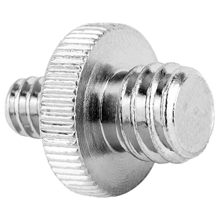 Adapter 1/4" męski na 3/8" męski przejściówka stal do kamer statywów