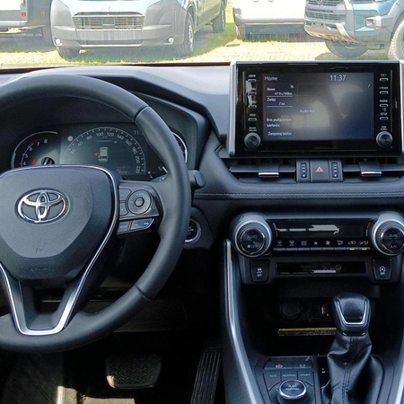 Folia do Toyota RAV4 2019 na radio + zegary - MATOWA