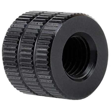 Adapter M8 żeński na 1/4" męski przejściówka aluminiowa do kamer statywów