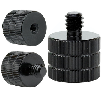 Adapter M4 żeński na 1/4" męski przejściówka aluminiowa do kamer statywów