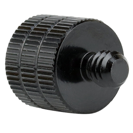 Adapter M5 żeński na 1/4" męski przejściówka aluminiowa do kamer statywów