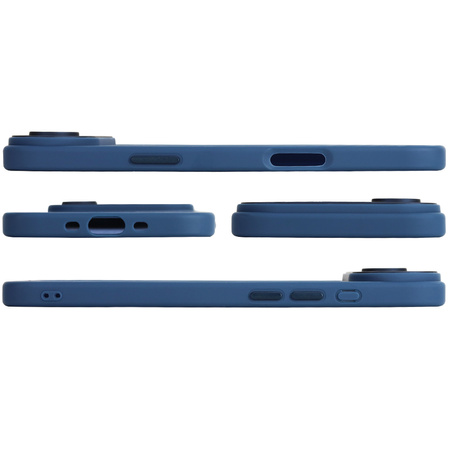 Etui do iPhone 17 Air niebieski mat MagSafe case plecki pokrowiec ochrona