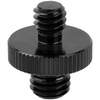 Adapter 1/4" męski na M8 męski przejściówka aluminiowa do kamer statywów